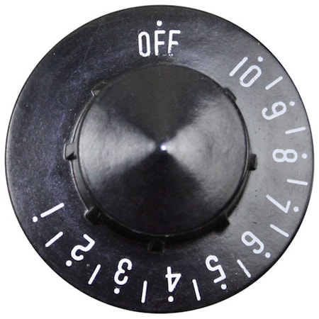American Coolair Knob 2-1/4 D, Off-10-1 178525